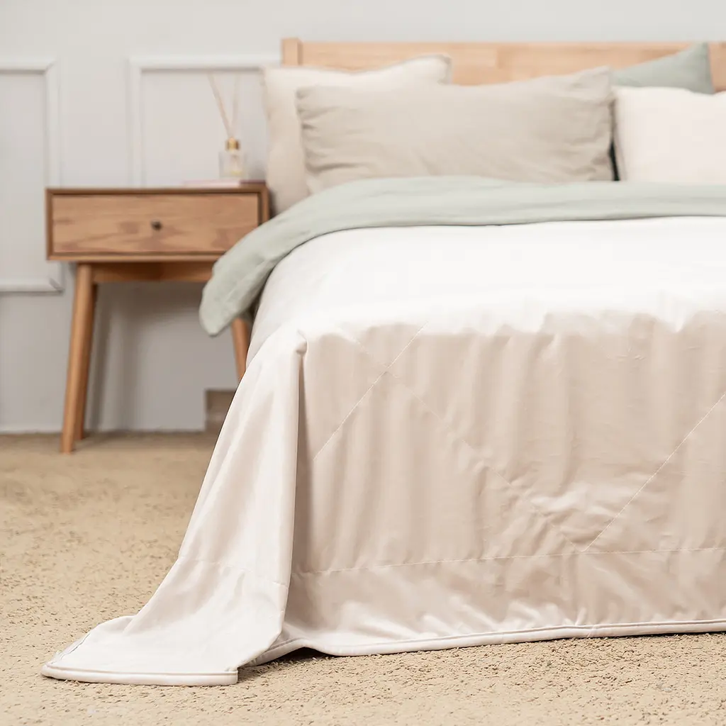 Плед-покривало двостороннє Sonex Aspen 220х240 см бежеве (SO102547) - фото 7