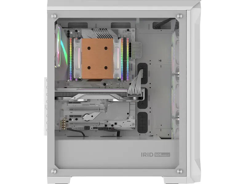 Корпус Genesis Irid 505 V2 ARGB White (NPC-1872) - фото 6