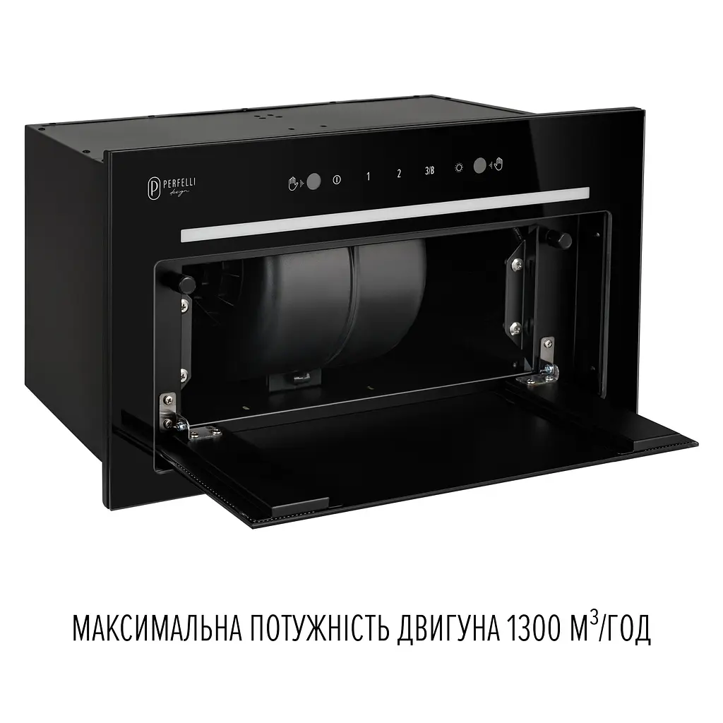 Витяжка повновбудована PERFELLI DESIGN FILINI 5 NERO SILENZIO - фото 8