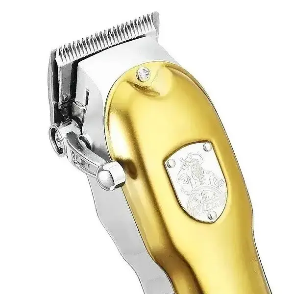 Машинка для стрижки волосся VGR V-652 LED-дисплей акумуляторна 5W Gold - фото 3