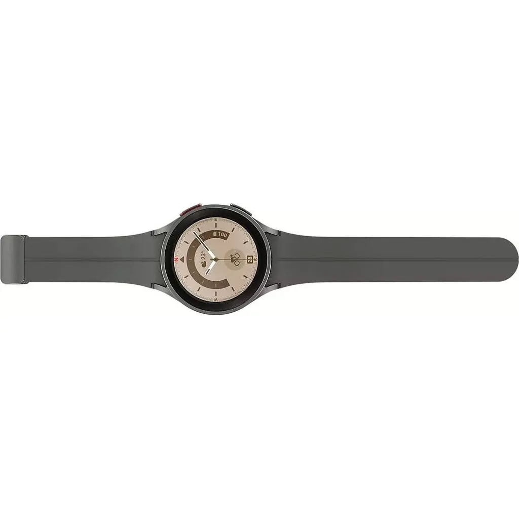 Смарт-годинник Samsung Galaxy Watch5 Pro 45mm eSIM Titanium Gray EU (SM-R925) [83254] - фото 6
