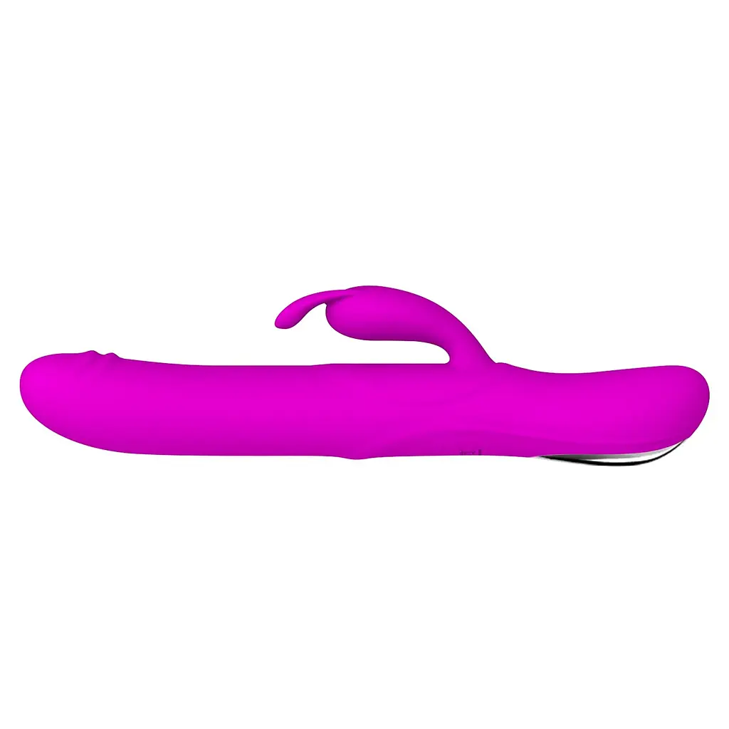 Вибратор-кролик Pretty Love Byron 25 см (розовый) - фото 4