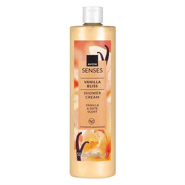 Крем-гель для душу Avon «Ванільна насолода», 500 мл (158511495)