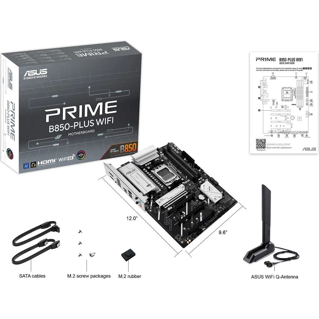 Материнська плата Asus Prime B850-Plus WiFi (90MB1L80-M0EAY0) [147076] - фото 7