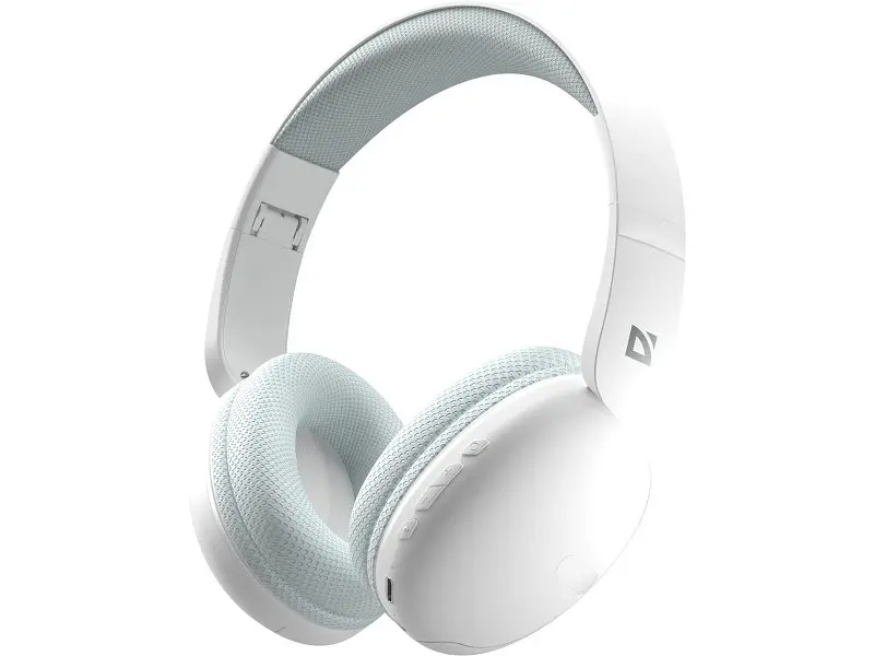 Навушники з мікрофоном Defender FreeMotion B480 White (63481) - фото 2