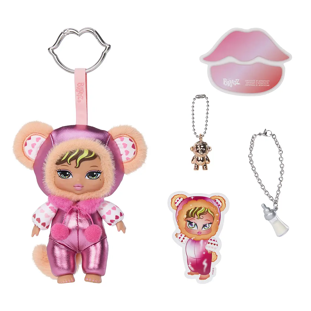 М’яка іграшка-сюрприз на підвісі Bratz серії Bratziez Токіо стиль (256519) - фото 2