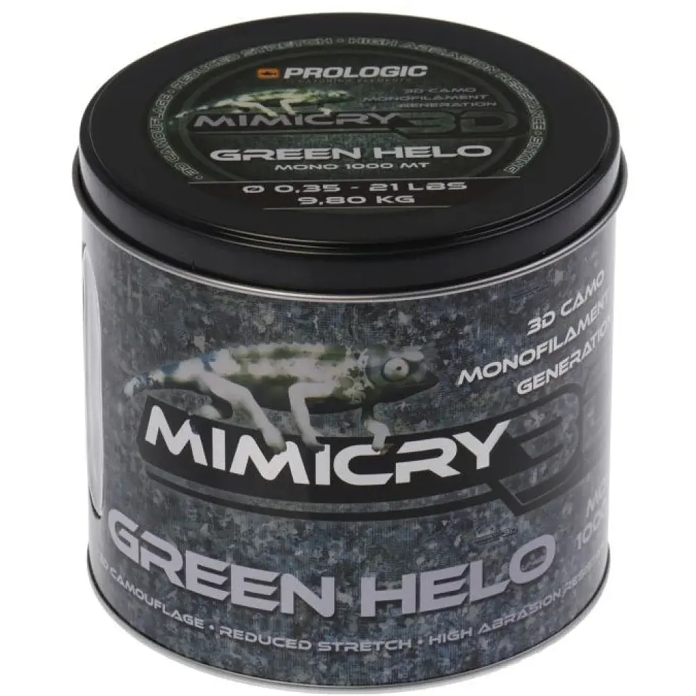 Леска Prologic Mi мicry Green Helo 1000 м 0.33 мм 18 lb/8.3 кг - фото 2