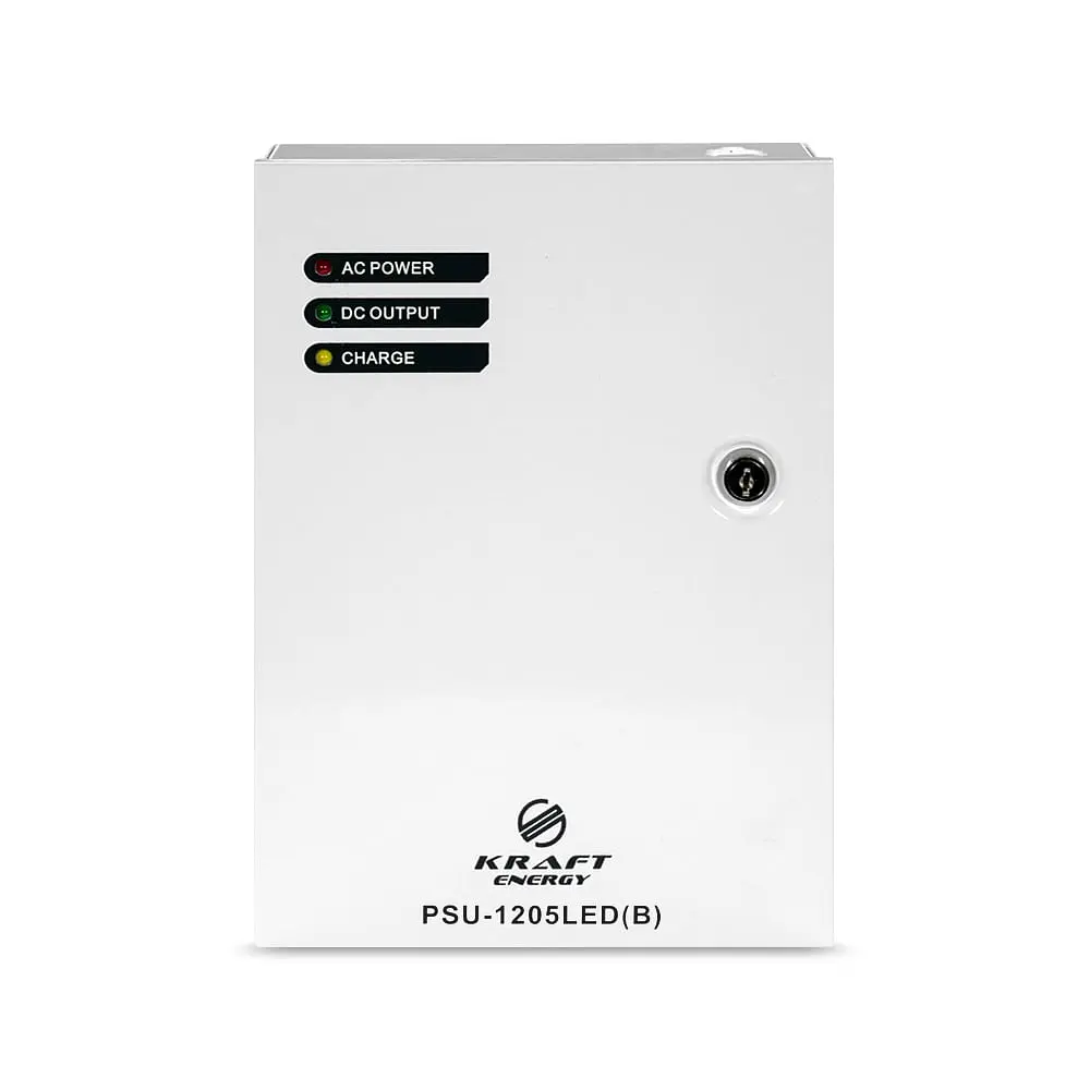 Джерело безперебійного живлення Kraft PSU-1205LED(B) (41-00030) - фото 4
