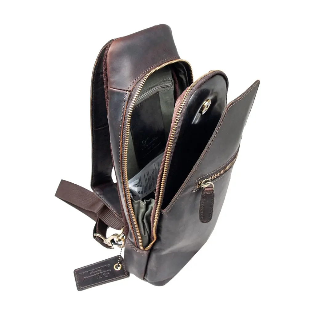 Сумка Ashwood K43 Brown - фото 9