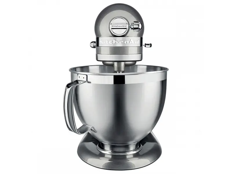 Кухонна машина KitchenAid Artisan 5KSM185PSEMS з відкидним блоком 4.8 л «Срібний медальйон» - фото 3