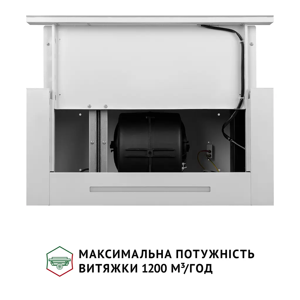 Витяжка телескопічна PERFELLI ISEO 6PWX BIANCO - фото 11