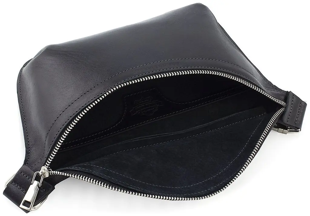 Кожаная женская сумка на пояс GRANDE PELLE sum0026712 - фото 7