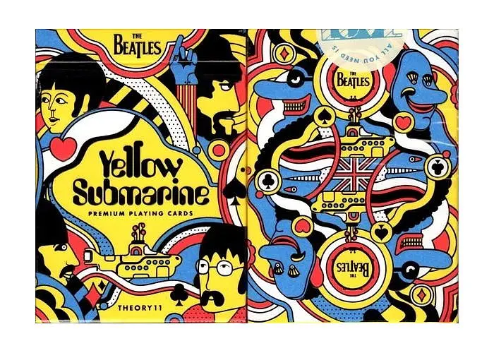 Карты игральные United States Playing Card Company Theory11 Beatles Yellow Submarine (ВР_КИТБЕС) - фото 2