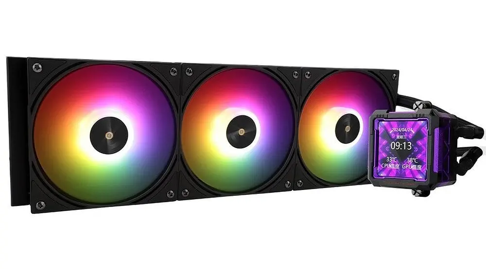 Водяне охолодження Thermalright Frozen Warframe Pro 360 ARGB Black (FWPRO360BLACK)