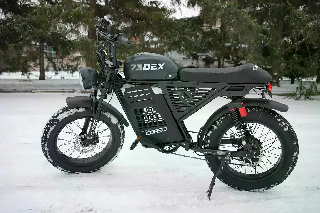 Електрофетбайк Corso DEX-73 20" DX-22530 (1200W 48V 23Ah) Чорний - фото 4