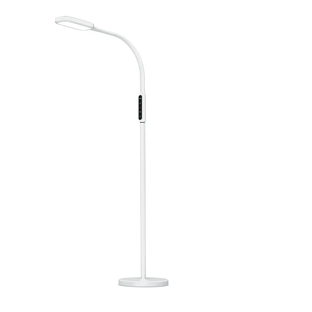 Торшер Videx LED торшер підлоговий білий 14W 3000-5500K 220V (VL-TF07W)