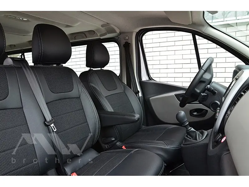 Авточохли модельні MW Brothers для Opel Vivaro ( 1+2 ) c 2014 - фото 4