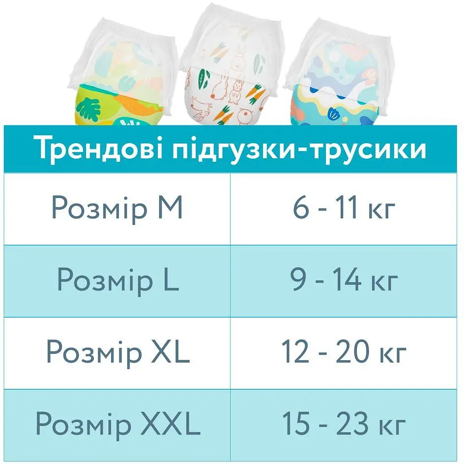 Подгузники-трусики Offspring размер M 6-11 кг 3 шт. (DP-OI-FPT-M3P) - фото 9