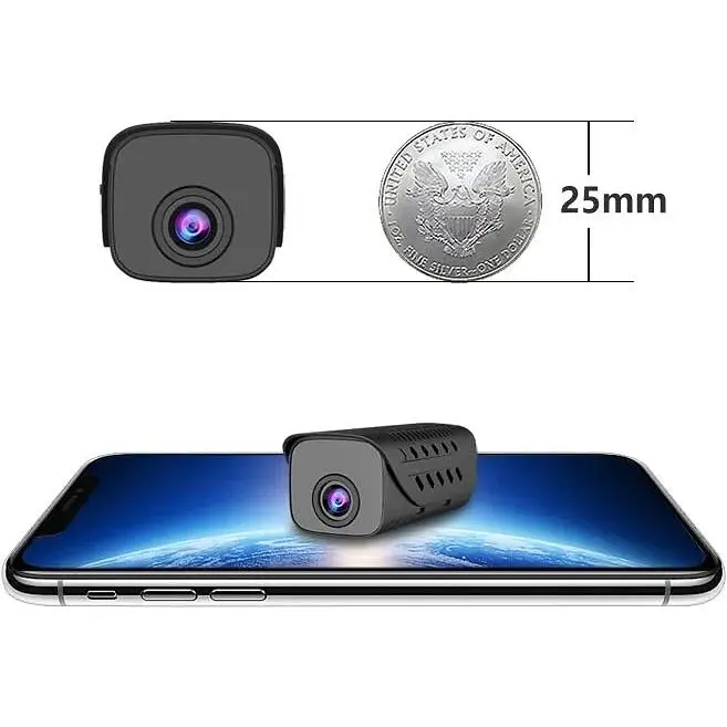 Міні камера Nectronix H9W wifi c відеореєстратором та записом на карту пам'яті до 128 Гб з акумулятором 850 мАг - фото 4