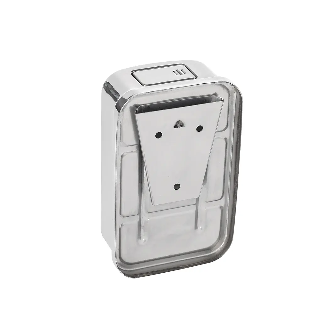 Диспенсер для рідкого мила Kroner KRM Rizze - ACC405-5 CV022961, Хром - фото 4