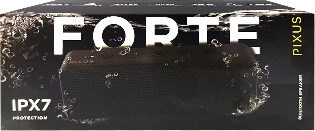 Bluetooth Колонка Pixus Forte Speaker black UA - фото 3