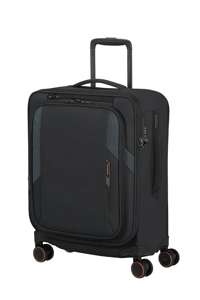 Валіза 55 См Samsonite GLAZED BLACK 55x40x23(26) KT9*09001 - фото 8