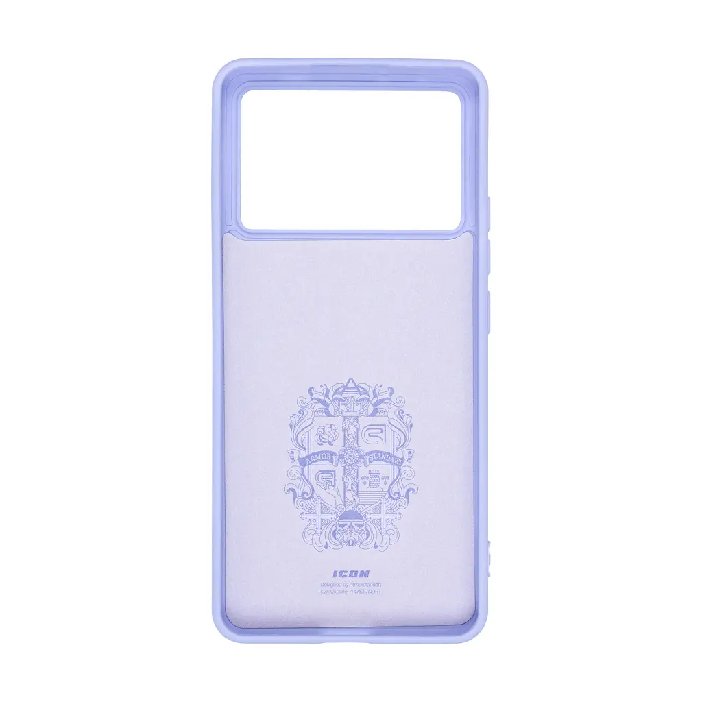 Чехол ArmorStandart ICON для Xiaomi Poco X6 Pro 5G Lavender - фото 2
