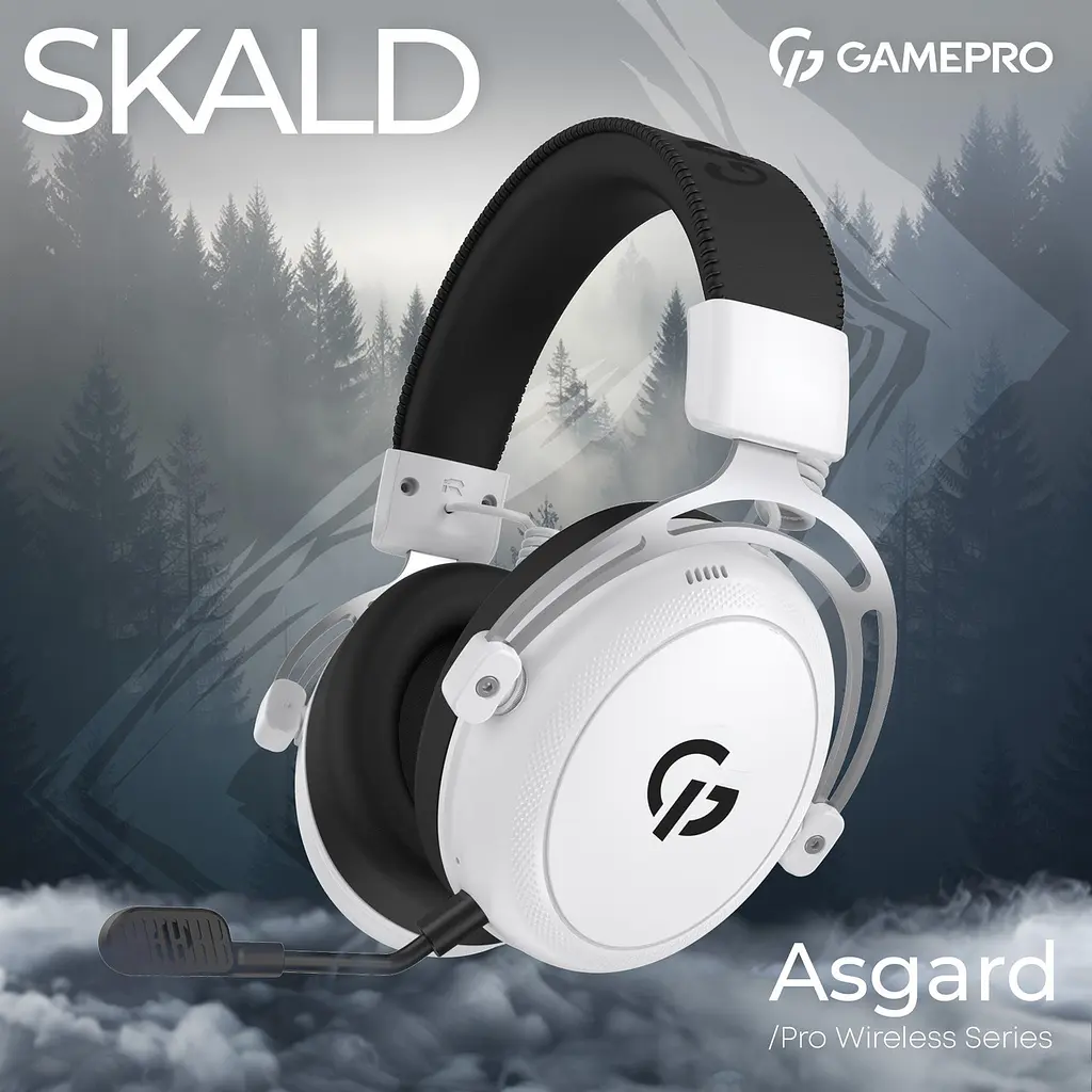 Гарнітура GamePro Asgard Skald Білий (HSW160W) - фото 8