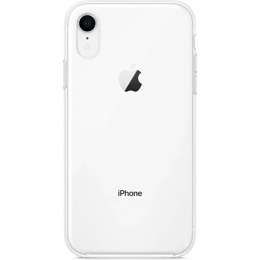 Оригинальный противоударный чехол Apple Clear Case Hardshell для iPhone XR (6.1") прозрачный (MRW62ZM/A) - фото 3