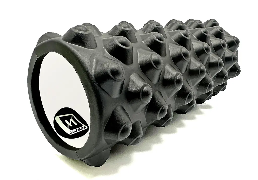 Масажний ролик EasyFit Grid Roller Extreme 33 см Чорний (EF-2023-BK) - фото 2