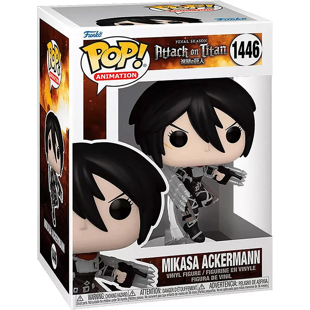 Фигурка Funko Pop! Attack on Titan: Микаса Акерманн 9.6 см [67929] [118177] - фото 4