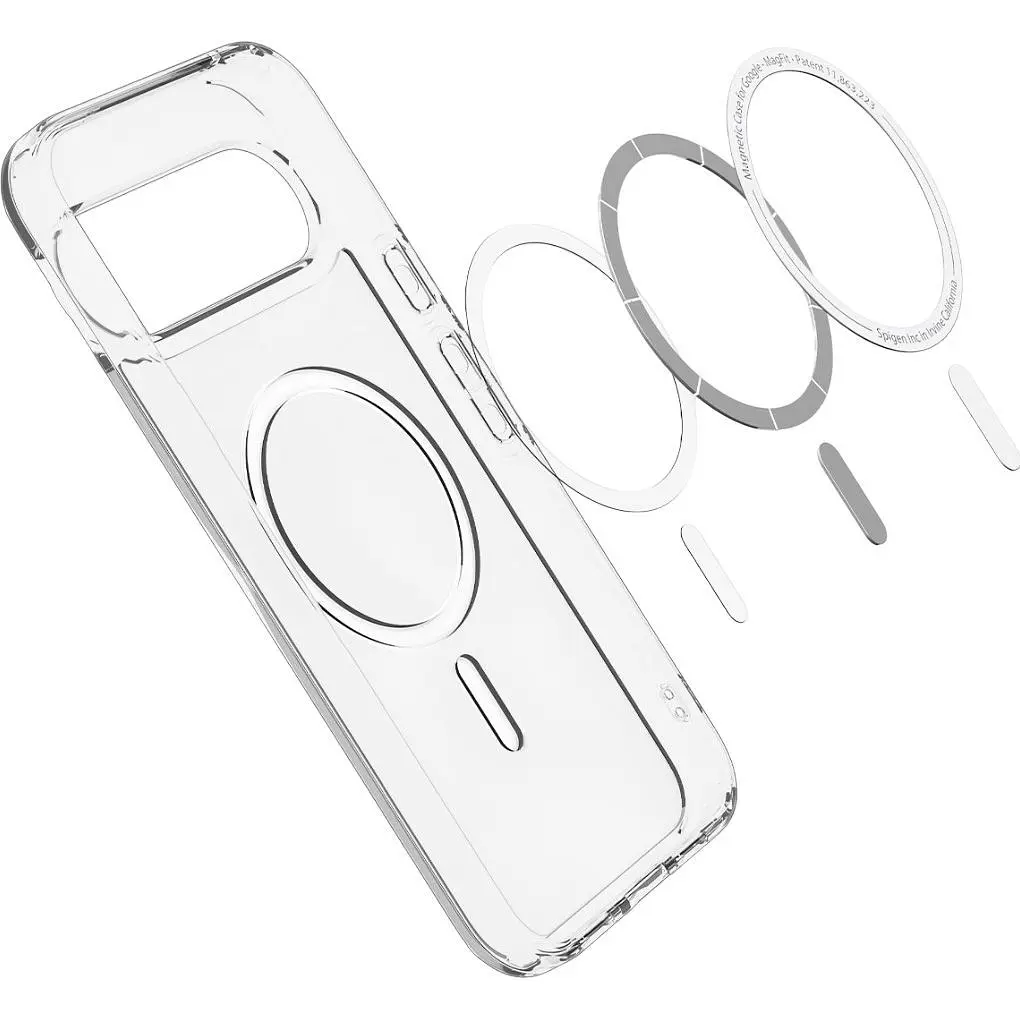 Чохол Spigen Ultra Hybrid MagSafe для Google Pixel 10/10 Pro Clear White (ACS09702) [145616] - фото 8