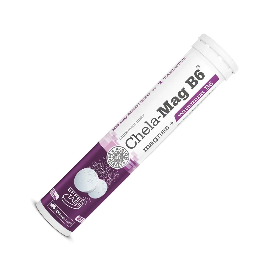 Вітаміни та мінерали Chela-Mag B6, 20 таблеток - Апельсин Olimp Sport Nutrition vit0004545