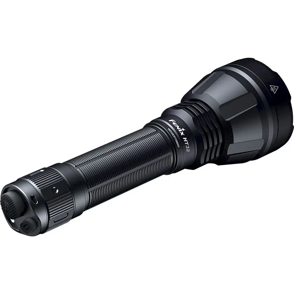 Ручной фонарик Fenix HT32 2500лм (белый + красный + зеленый свет) Черный - фото 3