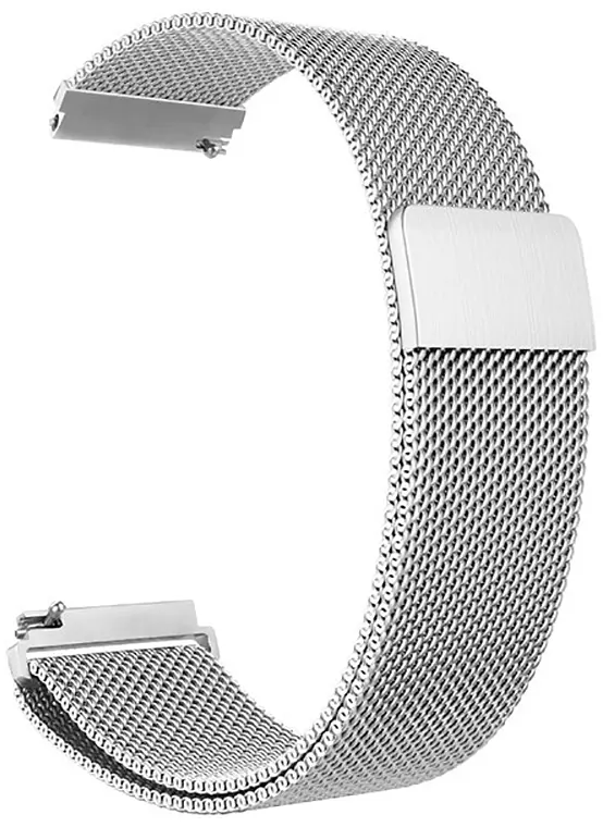 Ремінець 22 мм міланська петля BeWatch для Huawei Watch 3/3 Pro Срібний (1020205.1U) - фото 6