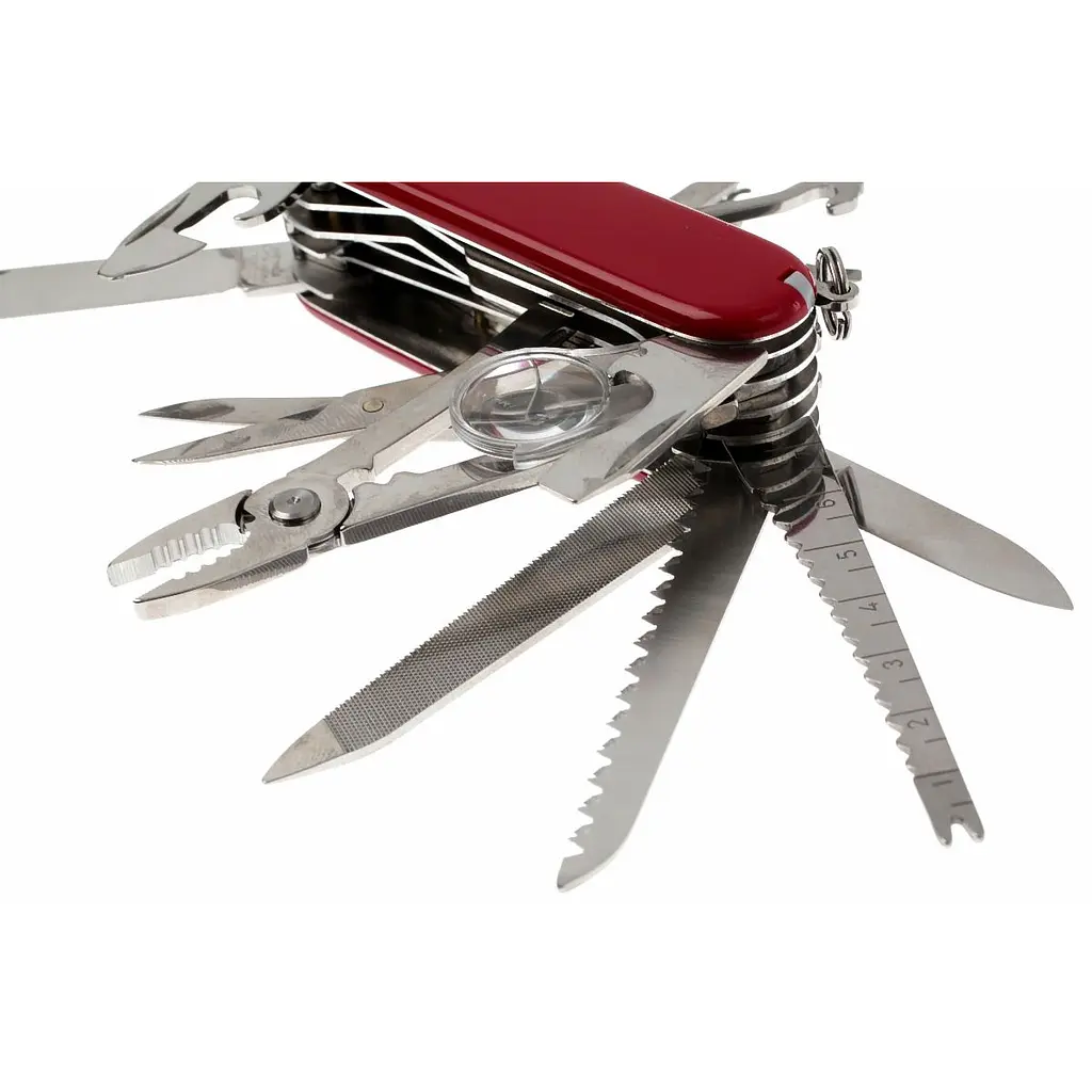 Нож Victorinox Swiss Champ Red [1.6795] [72665] - фото 4
