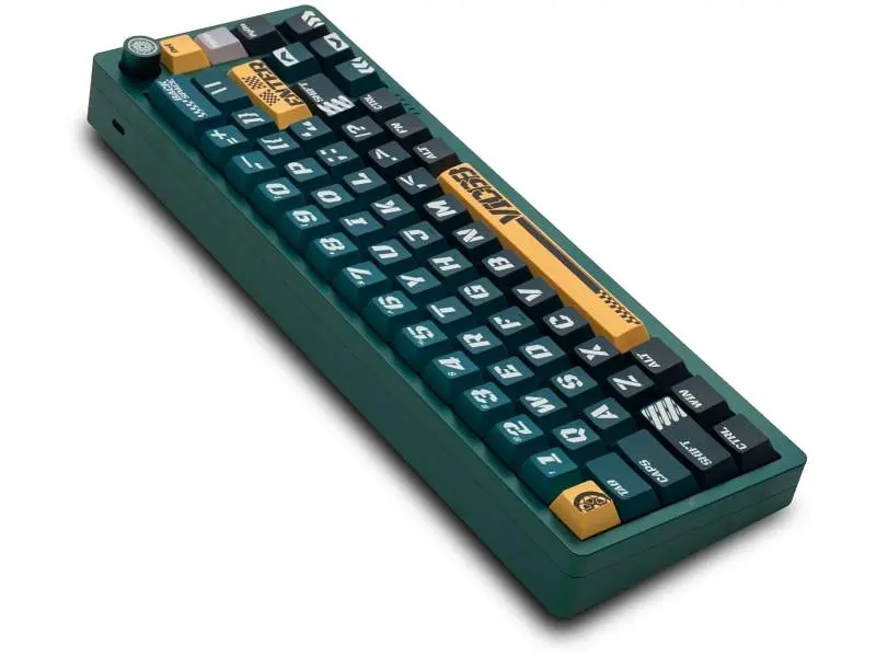 Клавіатура Thunderobot VIC68 TTC Ultra King Magnetic Parrot Green (6932066320188) - фото 7