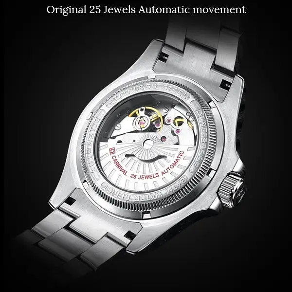 Наручний годинник чоловічий Carnival Patent Сріблястий (2831) - фото 9