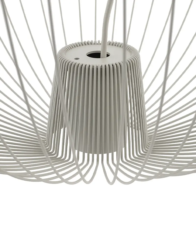 Подвесной светильник, люстра Nowodvorski 11244 Pumpkin M GU10 1x10W IP20 Светло-серый - фото 5