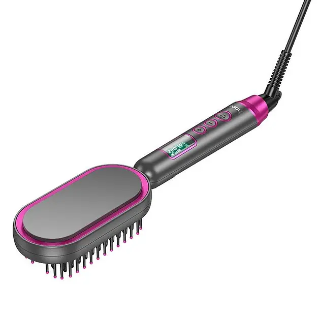 Гребінець для випрямлення волосся Hoco HP44 Electric Straightening Hair.