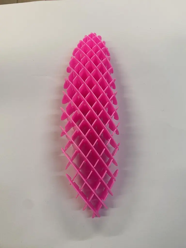 Іграшка-антистрес A-Toys Fidget Worm рожева - фото 2