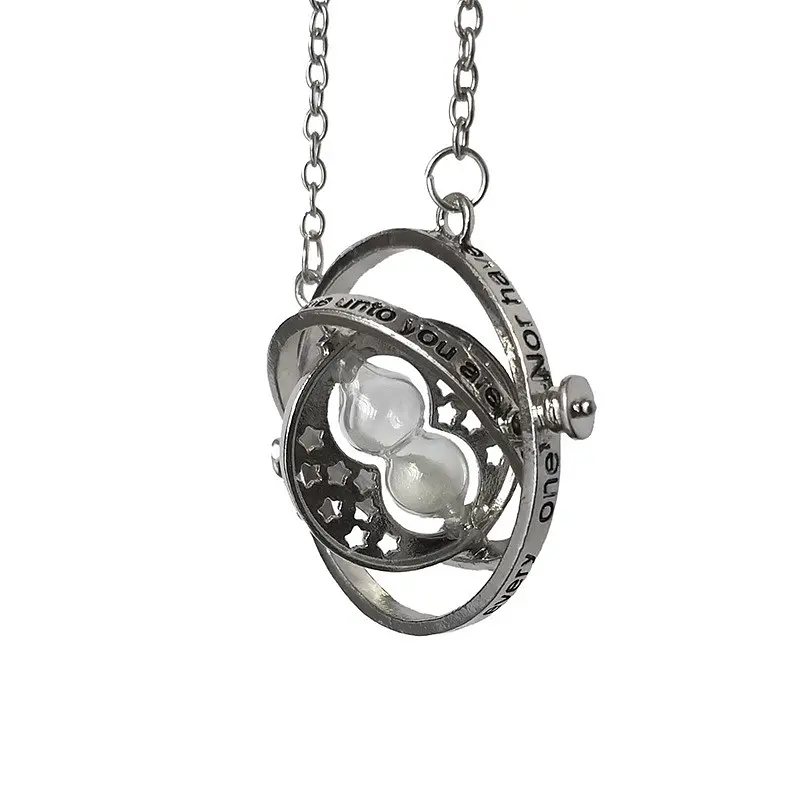 Кулон GeekLand Маховик Часу Time-Turner сріблястий HP6.5 - фото 2