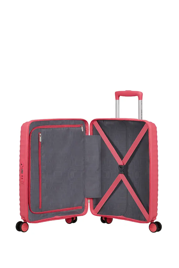 Валіза 55 См American Tourister DIABLAST PINK GLITCH 55x40x20 MK2*90001 - фото 2