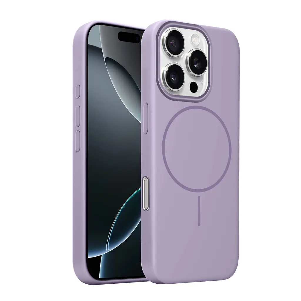 Чохол MAKE Apple iPhone 16 Pro Silicone Solo Lilac - фото 4