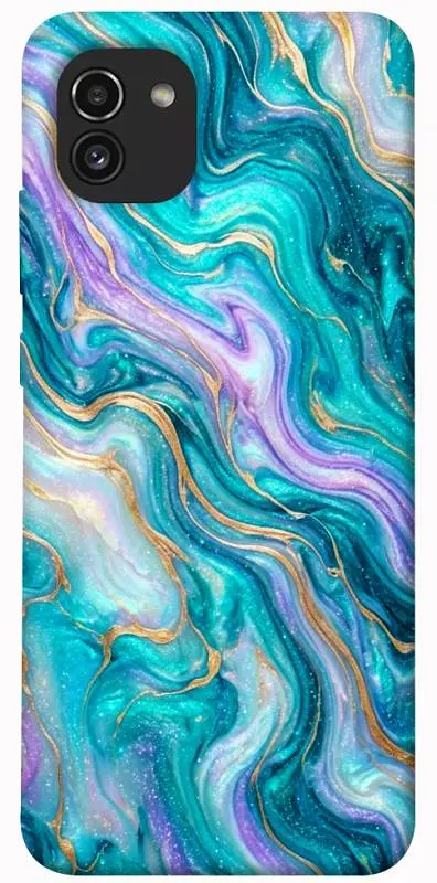 TPU чохол Demsky Mermaid marble для Samsung Galaxy A03