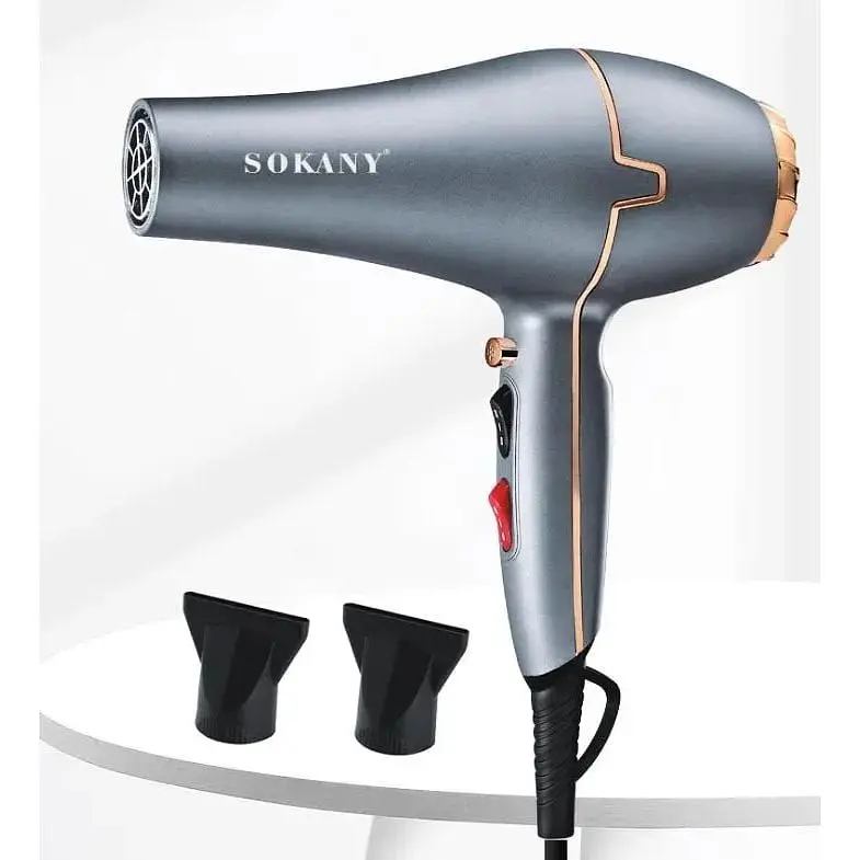 ПрофесійнийФен для волосся Sokany SK-8807 з іонізацією 2600 Вт - фото 2