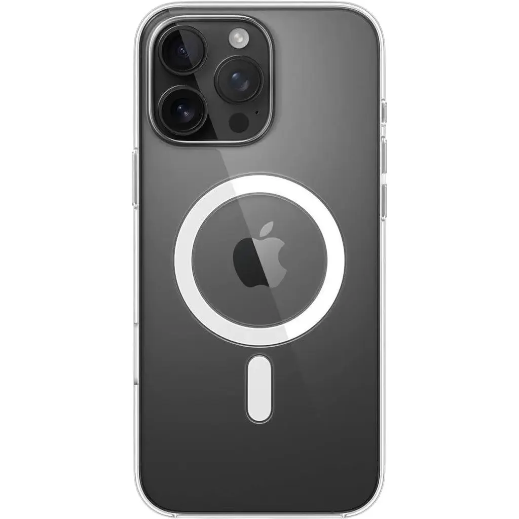 Оригінальний прозорий чохол Apple Clear Case with MagSafe для Iphone 16 Pro (6.3") Clear MA7E4ZM/A - фото 2