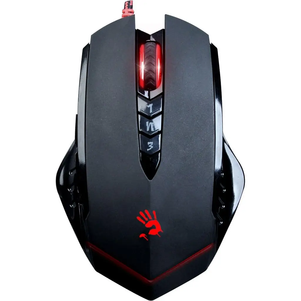 Миша Bloody A4Tech V8M USB Black (V8M (Black))