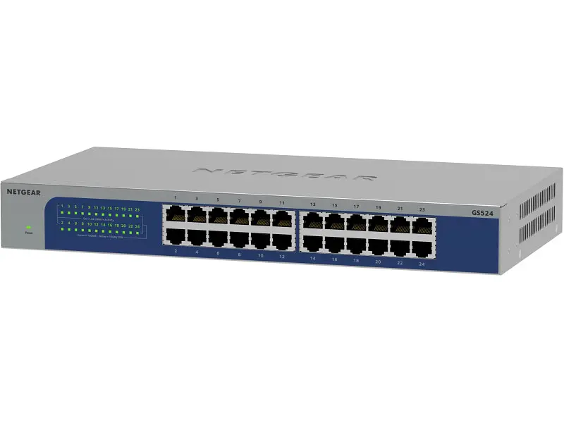 Комутатор NETGEAR GS524 некерований (GS524-300EUS)