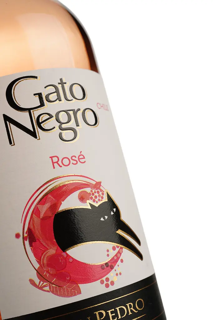 Вино Gato Negro Rose, рожеве, сухе, 12,2%, 0,75 л (170596) - фото 3